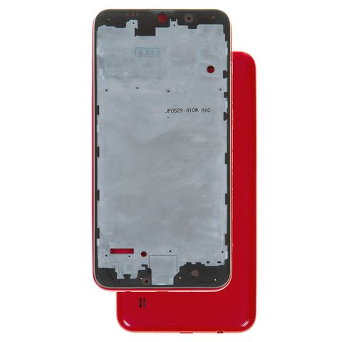 Корпус для Samsung A105F DS Galaxy A10, червоний