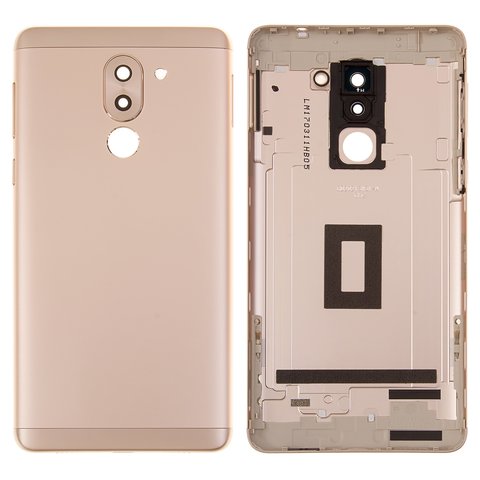 Задняя панель корпуса для Huawei GR5 2017 , Honor 6X, Mate 9 Lite, золотистая, с боковыми кнопками