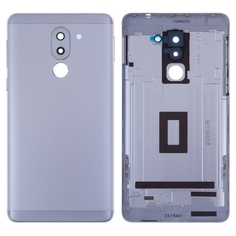 Задняя панель корпуса для Huawei GR5 2017 , Honor 6X, Mate 9 Lite, белая, с боковыми кнопками