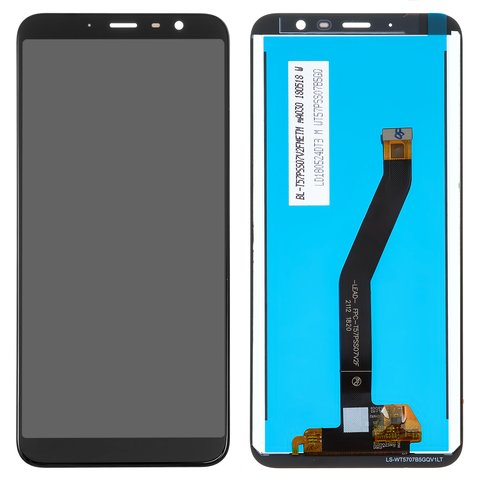 Дисплей для Meizu M6T, черный, без рамки, Original PRC , M811H