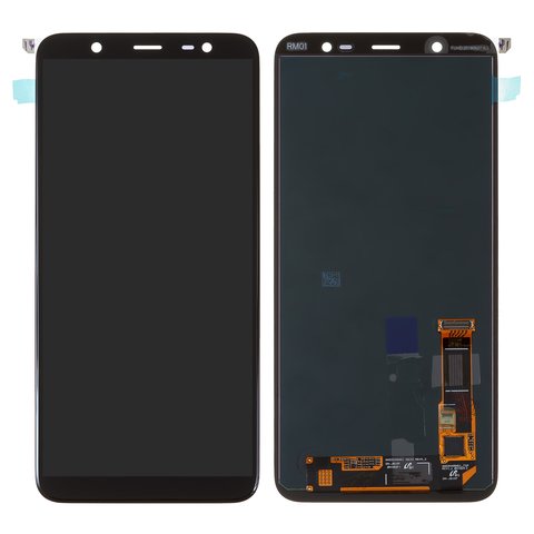 Дисплей для Samsung J800 Galaxy J8, J810 Galaxy J8 2018 , чорний, без рамки, Original PRC 