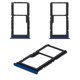 Тримач SIM-карти для Xiaomi Redmi Note 7, синій, M1901F7G, M1901F7H, M1901F7I