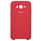 Чохол для Samsung J700 Galaxy J7, червоний, Original Soft Case, силікон, red (14)