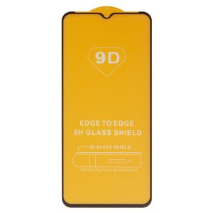 Защитное стекло для Xiaomi Poco C50, Poco C51, Redmi A1, Redmi A1 Plus, Redmi A2, Redmi A2 Plus, совместимо с чехлом, Full Glue, без упаковки , черный, cлой клея нанесен по всей поверхности