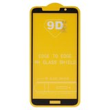 Защитное стекло для Huawei Honor 7A 5,45", Y5 (2018), совместимо с чехлом, Full Glue, (без упаковки), черный