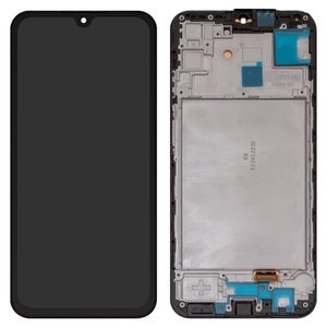 Дисплей для Samsung A155 Galaxy A15, A156 Galaxy A15 5G, черный, с рамкой, High Copy, с широким ободком, OLED 
