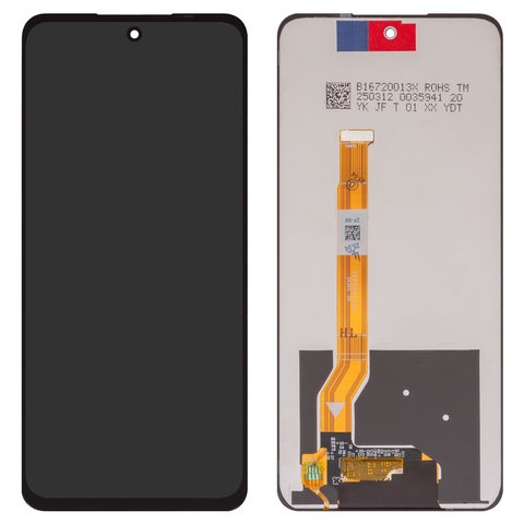 Дисплей для Realme C75 4G RMX3941, черный, без рамки, Box , 1540481072