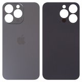 Задняя панель корпуса для iPhone 13 Pro, серая, не нужно снимать стекло камеры, Original (PRC), Graphite, big hole
