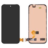 Дисплей для Google Pixel 9 Pro, чорний, з рамкою, Оригінал (переклеєне скло), GR83Y, GEC77, GWVK6