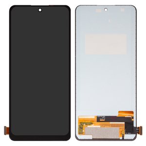 Дисплей для Xiaomi Redmi Note 13 4G, черный, без рамки, Сopy, TFT 