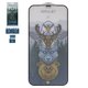 Захисне скло iNobi Amulet для Apple iPhone 12 Pro Max, Full Glue, Anti-Static, чорний