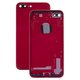 Housing compatible with Apple iPhone 7 Plus, (red, with SIM card holders, with side buttons)