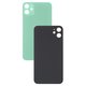 Housing Back Cover compatible with iPhone 11, (green, need to remove the camera glass, small hole)