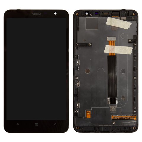 Pantalla LCD puede usarse con Nokia 1320 Lumia, negro