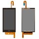 LCD compatible with HTC Desire 610, (black, without frame)