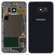 Housing compatible with Samsung G928 Galaxy S6 EDGE Plus, (dark blue)