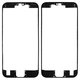 LCD Binding Frame compatible with Apple iPhone 6S, (black)