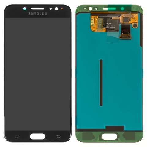 LCD compatible with Samsung C710 Galaxy C8, C7100 Galaxy C7 2017 , C7100 Galaxy C8, C7108 Galaxy C8, black, without frame, Original PRC , original glass 