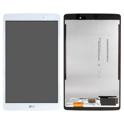 LCD compatible with LG G Pad X 8.0 V520, white, without frame 