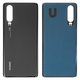 Housing Back Cover compatible with Huawei P30, (black)