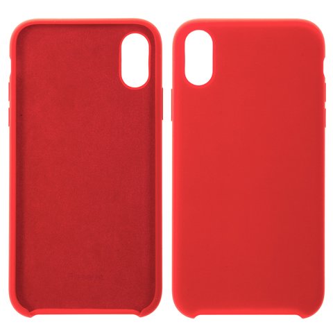 Чехол Baseus для iPhone XR, красный, Silk Touch, #WIAPIPH61 ASL09