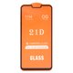 Защитное стекло All Spares для Xiaomi Mi 8 Lite 6.26", совместимо с чехлом, Full Glue, черный, cлой клея нанесен по всей поверхности, M1808D2TG