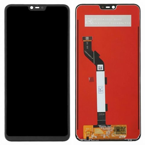 Дисплей для Xiaomi Mi 8 Lite 6.26", черный, без рамки, High Copy, M1808D2TG