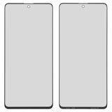 Стекло корпуса для Samsung A715 Galaxy A71, черное