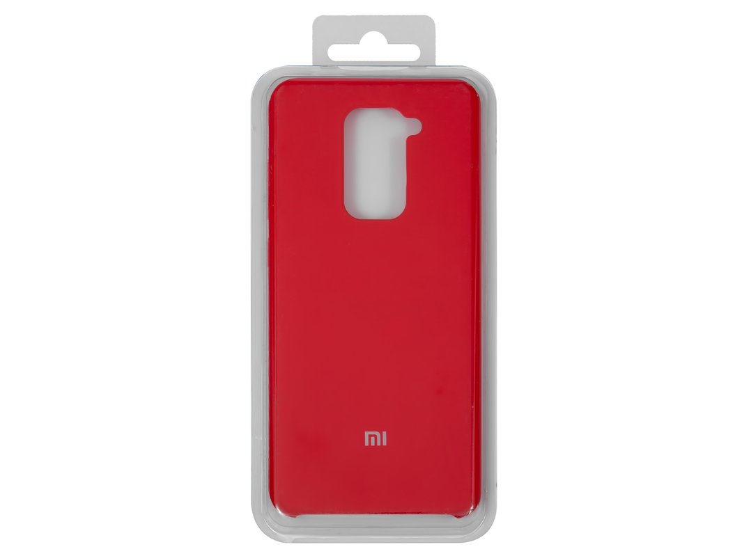 Cool Funda con Cinta Rojo para Xiaomi Redmi Note 9