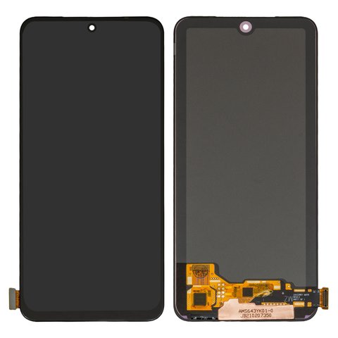 LCD compatible with Xiaomi Poco M4 Pro 4G, Redmi Note 11, Redmi Note 11S, Redmi Note 12S, black, without frame, High Copy, OLED  