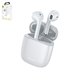 Headphone Baseus W04, (wireless, vacuum, white, with charging case) #NGW04-02