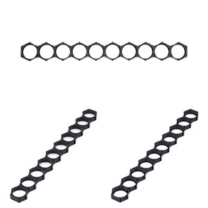 Montura para baterías 21700, celúla, 1x10