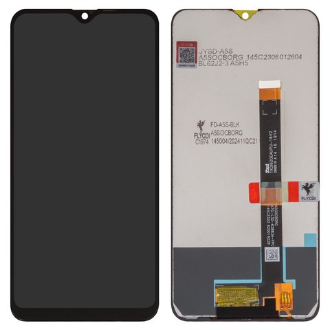Pantalla LCD FLYCDI puede usarse con Oppo A12, A12s, A5s, A7, negro, sin marco, TXD1620EAUPU , CPH2083, CPH2077, CPH1909, CPH1920, CPH1912