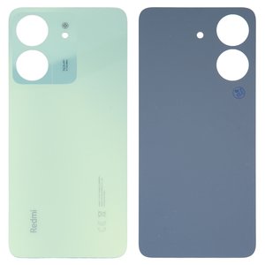 Housing Back Cover compatible with Xiaomi Redmi 13C, green, clover green 