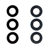 Camera Lens compatible with Samsung S931 Galaxy S25, (black, without frame)
