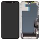LCD compatible with iPhone 12, iPhone 12 Pro, (black, with frame, AAA, (TFT), ZY, LTPS FHD)