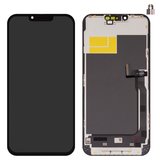 Pantalla LCD puede usarse con iPhone 13 Pro Max, negro, con marco, AAA, (TFT), ZY, LTPS HD+