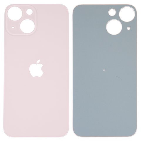 Housing Back Cover compatible with iPhone 13 mini, pink, no need to remove the camera glass, big hole 