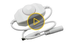 Видеообзор диммера для одноцветных светодиодных лент HTL-018
