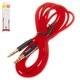 AUX-кабель Baseus M30, TRS 3.5 мм, 150 см, красный, в нейлоновой оплетке, #CAM30-C91
