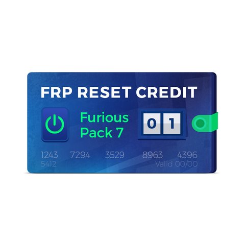 FRP Reset 1 Credit Furious Pack 7 