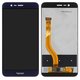 LCD compatible with Huawei Honor 8 Pro, Honor V9, (dark blue, without frame, Original (PRC), DUK-L09/DUK-AL20)