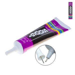 Sealant Glue Zhanlida T900S, for touchscreen LCD gluing, 50 ml, black 