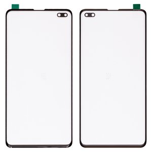 Housing Glass G+OCA PRO compatible with Samsung G975 Galaxy S10 Plus, with OCA film, black 