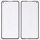 Housing Glass G+OCA PRO compatible with Xiaomi Mi 11 Lite, (with OCA film, black)