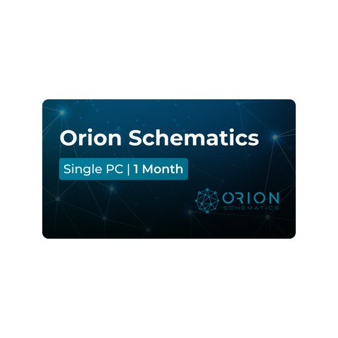 Orion Schematics Single PC 1 Month