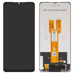 LCD compatible with Samsung A066 Galaxy A06 5G, black, without frame, Box  