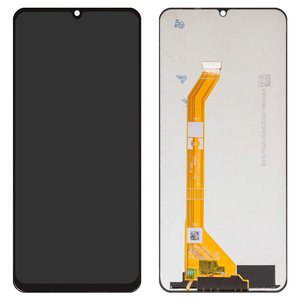LCD compatible with Realme C71, black, without frame, High Copy, asian 