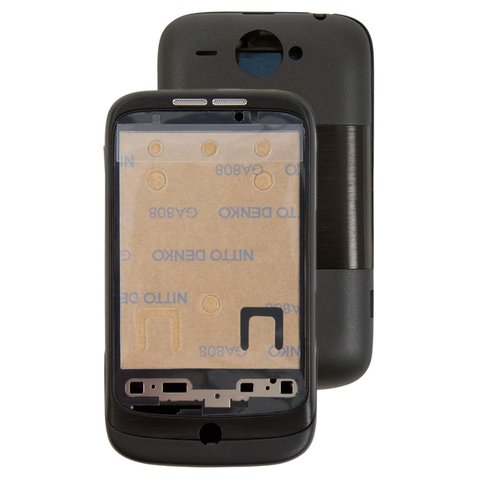 Carcasa puede usarse con HTC A3333 Wildfire, negro