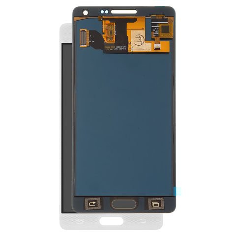 Pantalla LCD puede usarse con Samsung A500 Galaxy A5, blanco, sin ajuste de brillo, sin marco, Copy, TFT